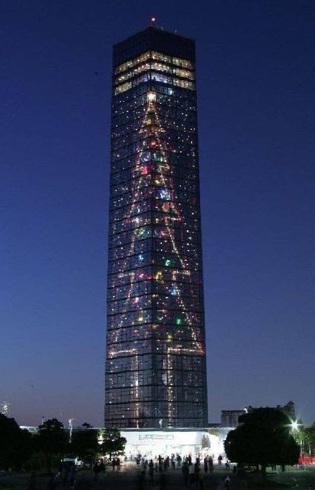 千葉ポートタワー クリスマスイルミネーション