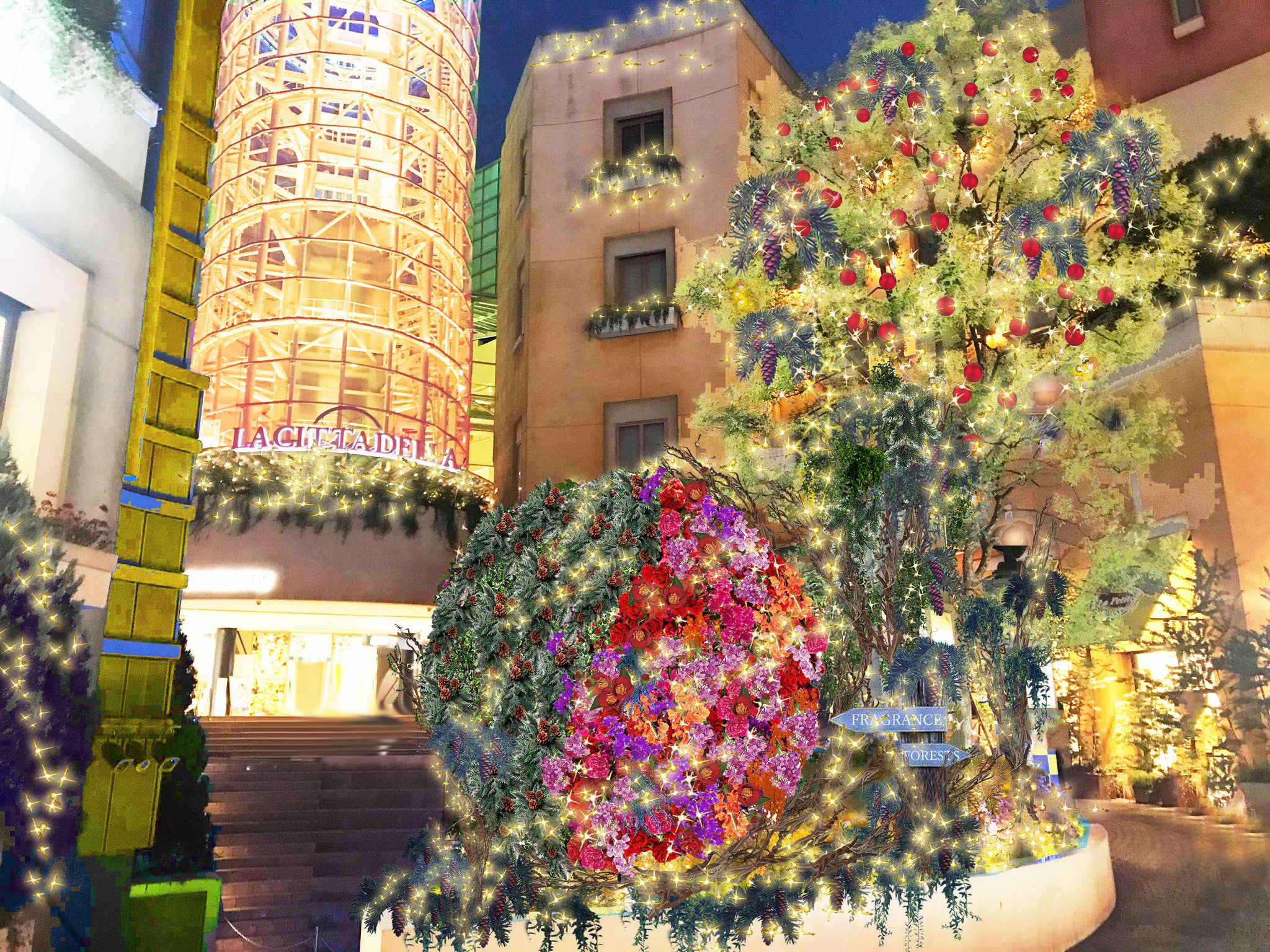 LA CITTADELLA STARLIGHT CITTA' 100th WINTER ILLUMINATION 2022-2023