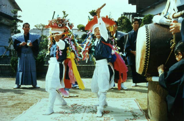 日子山神社風流