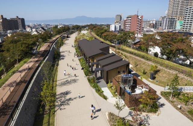 草津川跡地公園de愛ひろば