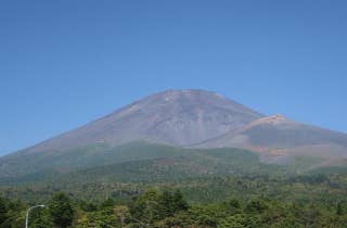 水ヶ塚公園からみた富士山