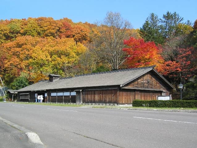 国指定史跡　旧島松駅逓所