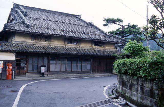 中山道鳥居本宿