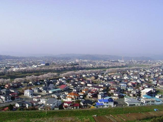 韮神山展望台からの眺望