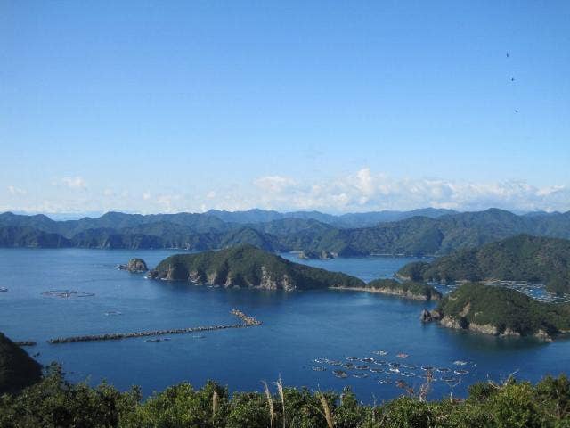 橘展望台からの眺め