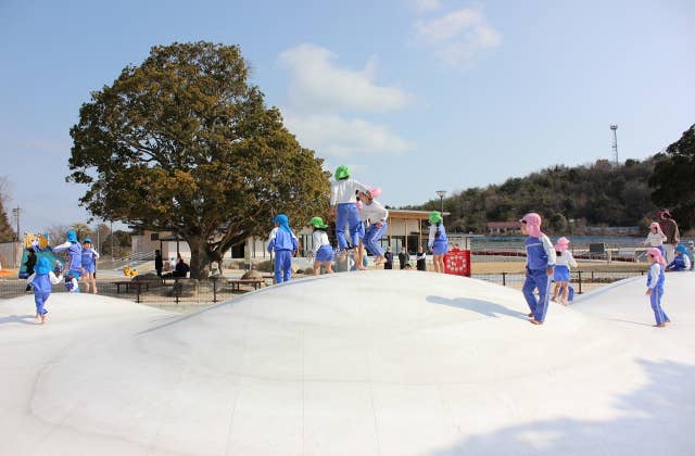 県内最大級のふわふわドーム