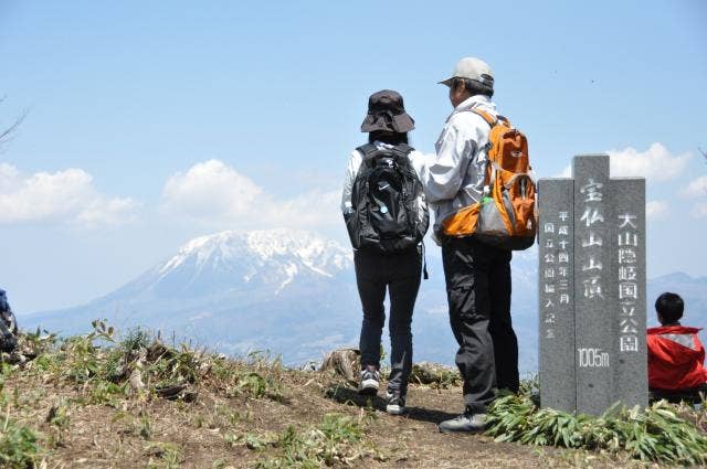 宝仏山頂上