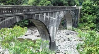 旧魚梁瀬森林鉄道　二股橋