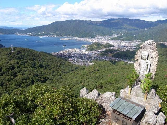 碁石山の浪切不動明王