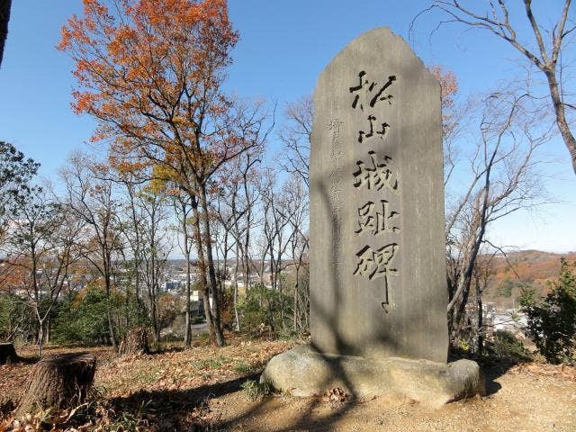 松山城跡碑