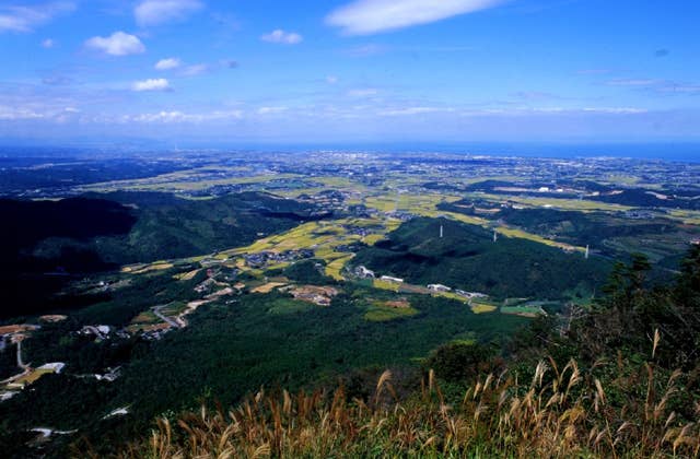 八面山頂展望所