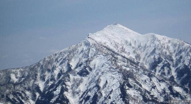 冬の祝瓶山