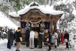 金持神社初詣