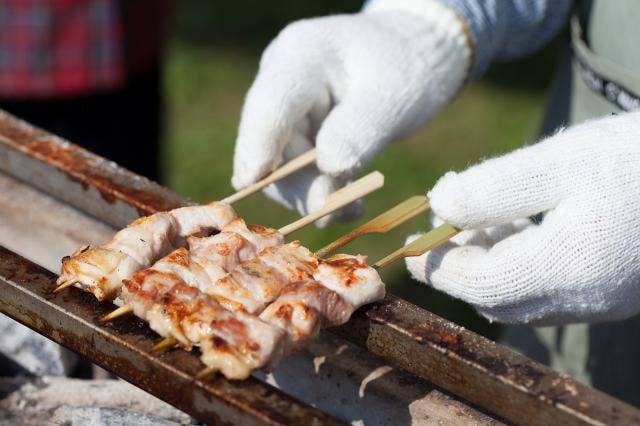 比内地鶏の焼き鳥