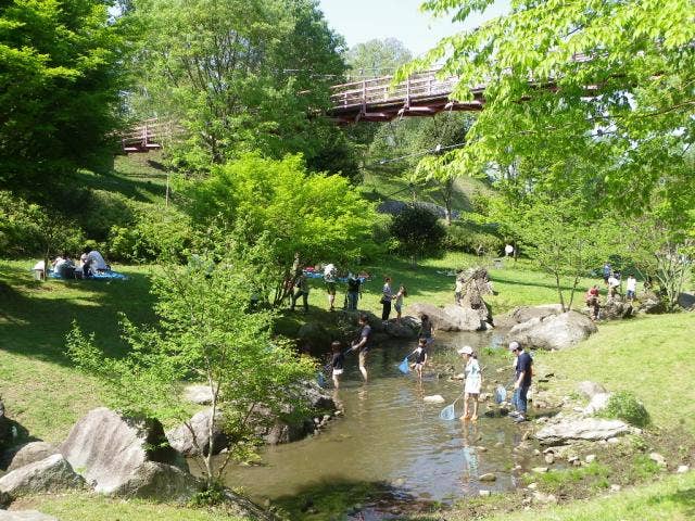 涸沼自然公園内せせらぎ広場