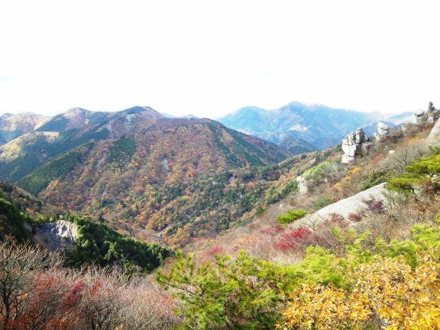 山頂（滋賀県側）