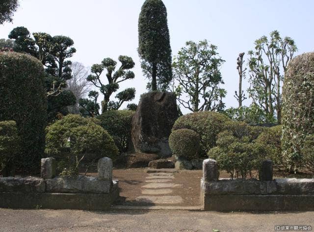 岩井営所跡（島広山）