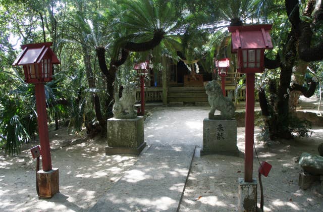 宝満神社参道