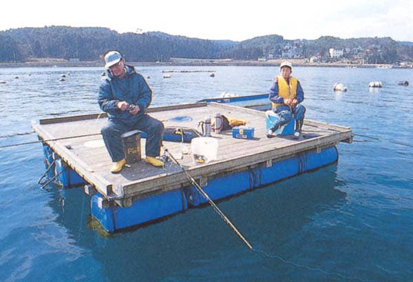 Niizaki fishing raft