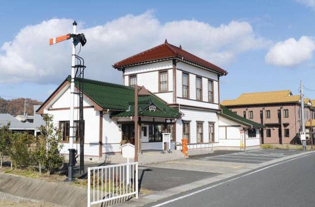 旧加悦鉄道加悦駅舎