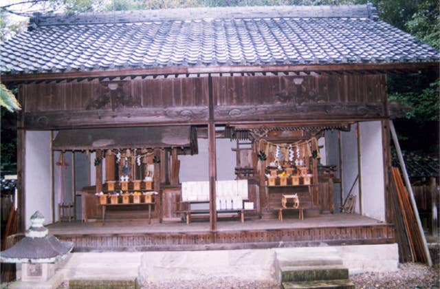 八剣神社，神明社本殿
