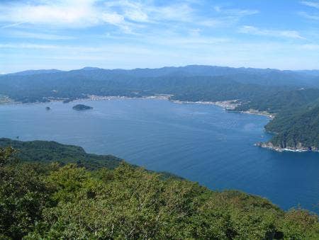 霞露ヶ岳山頂から