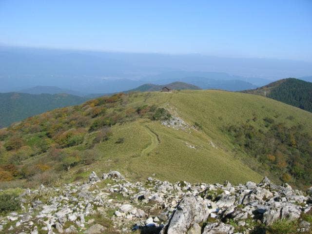 霊仙山登山道