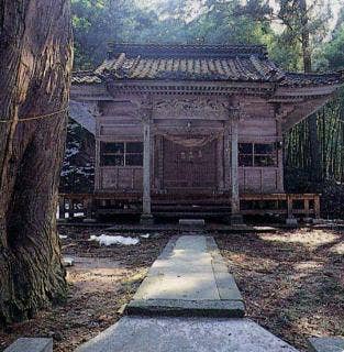 小俣白山神社