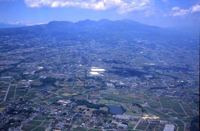 大室古墳群（空撮）