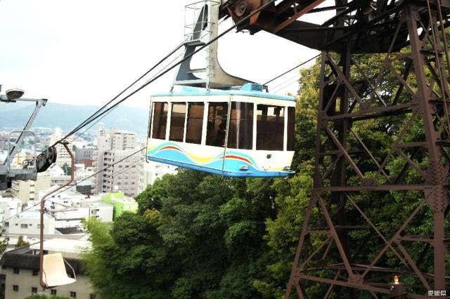 松山城ロープウェイのりば