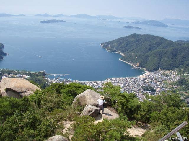 火山からの眺望