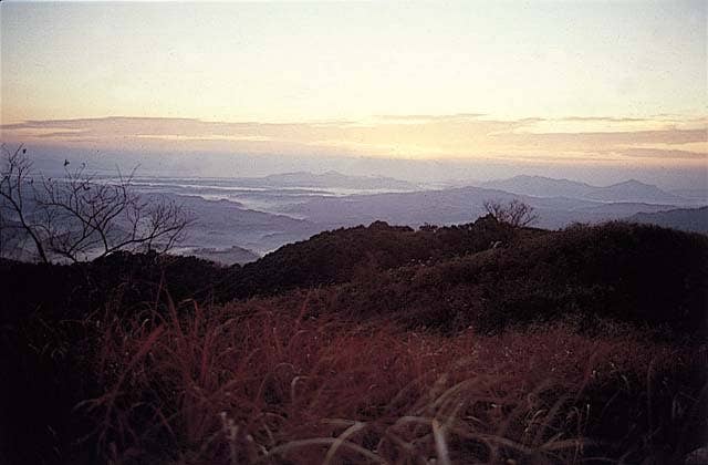 三池山日の出