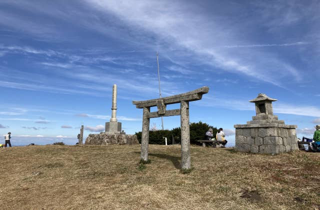 船通山山頂