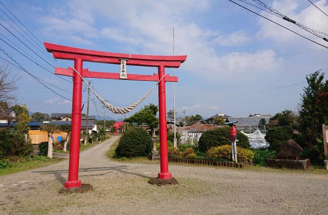 石貫神社入口