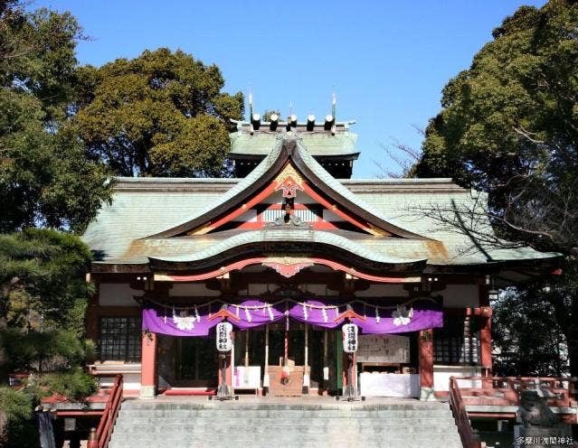 多摩川浅間神社社殿