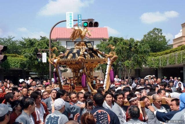 多摩川浅間神社神輿