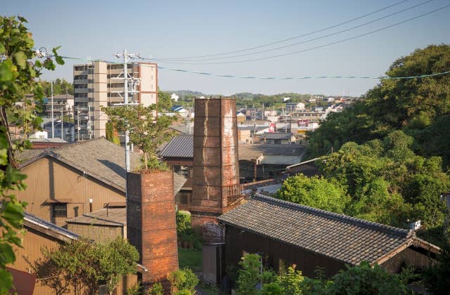 煙突の風景