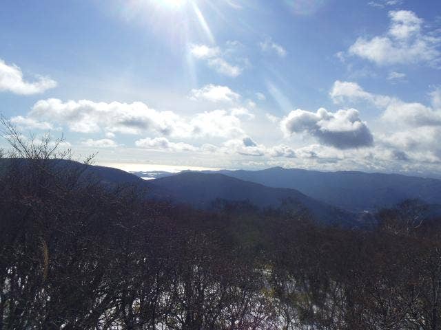 ２合目からの景色（１２月）