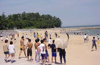 長崎鼻海水浴場