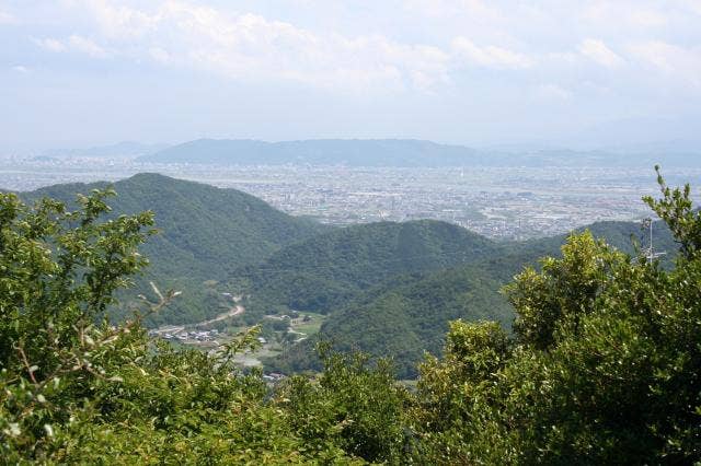 徳島平野（展望所より）