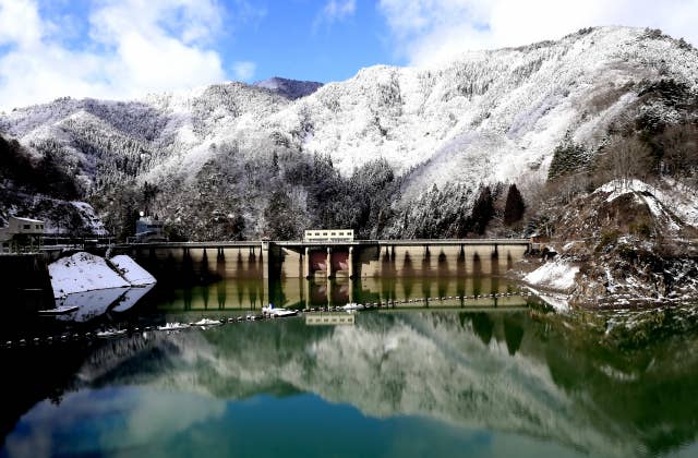 静かで落ち着いた冬の景色