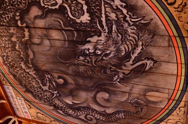 本覚寺の絵天井