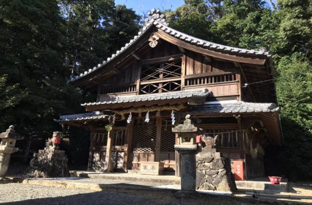 走田神社本殿