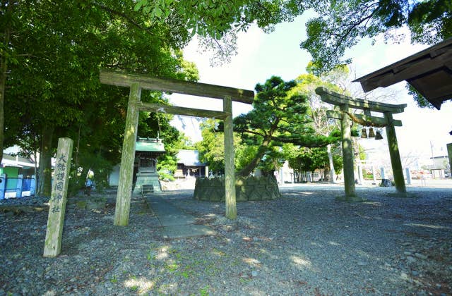 家康御陣場跡（八幡神社境内）