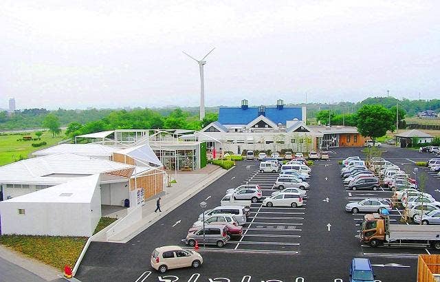 道の駅よしおか温泉　全景