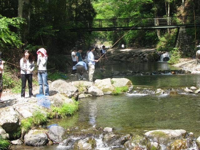 大丹波川国際マス釣場