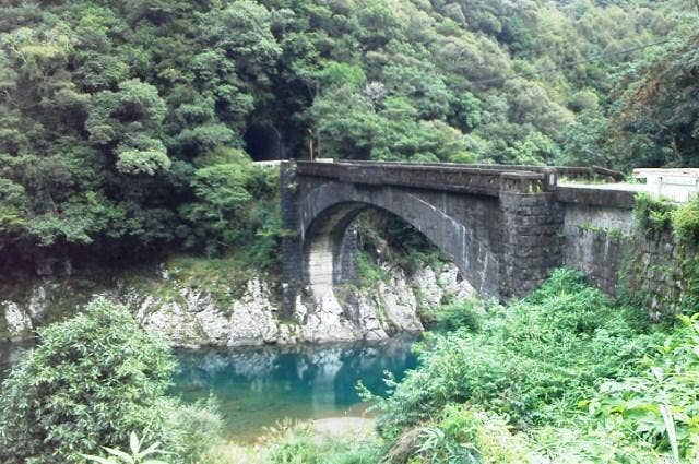 旧魚梁瀬森林鉄道　堀ヶ生橋