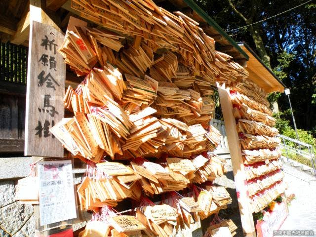 大野神社絵馬掛け