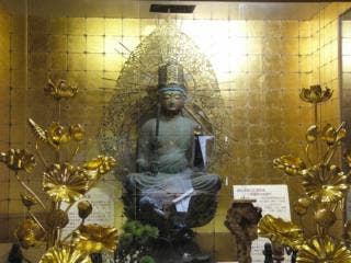 銅造虚空蔵菩薩坐像