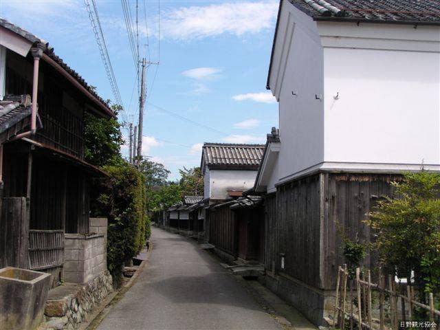 清水町の町並み